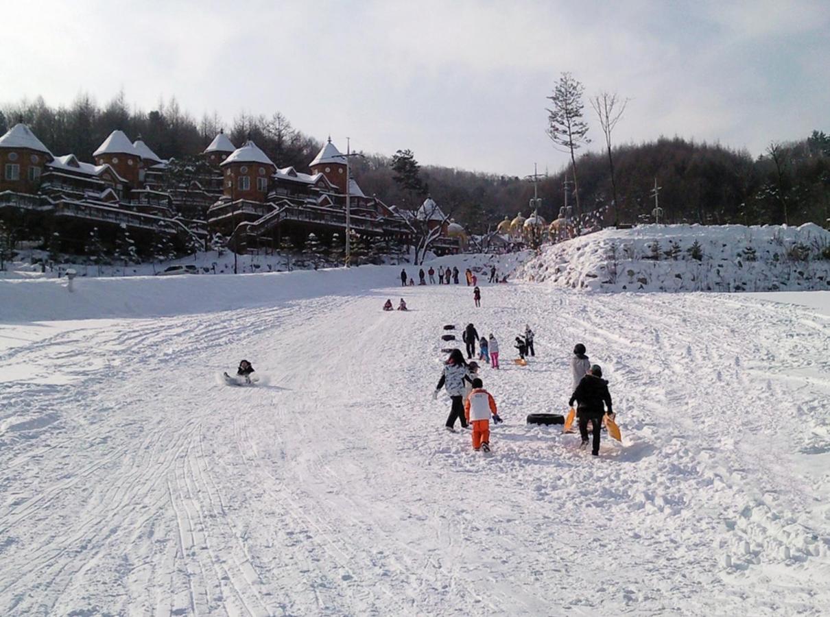 Elf Resort Hotel Пхёнчхан Экстерьер фото