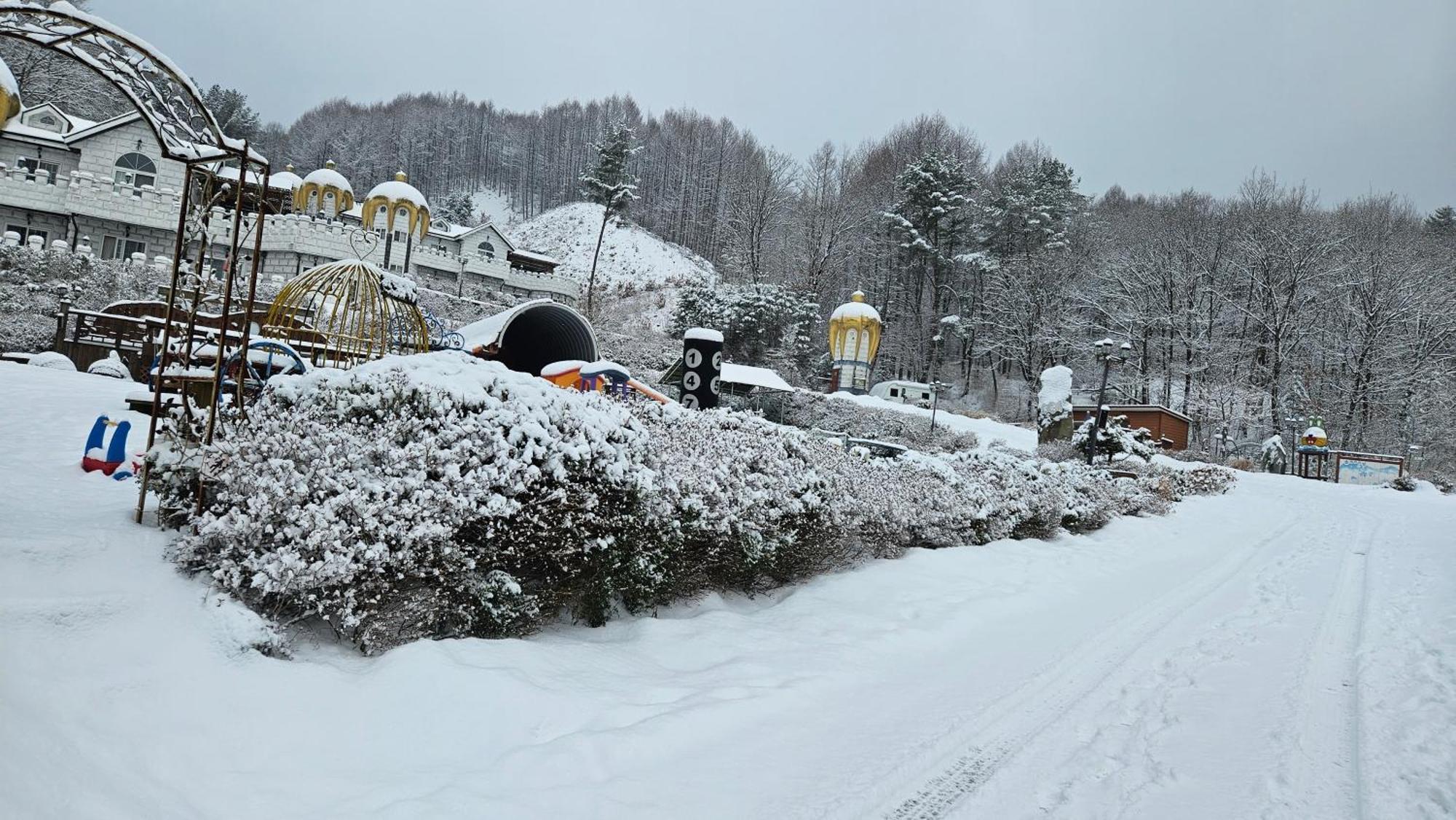 Elf Resort Hotel Пхёнчхан Экстерьер фото